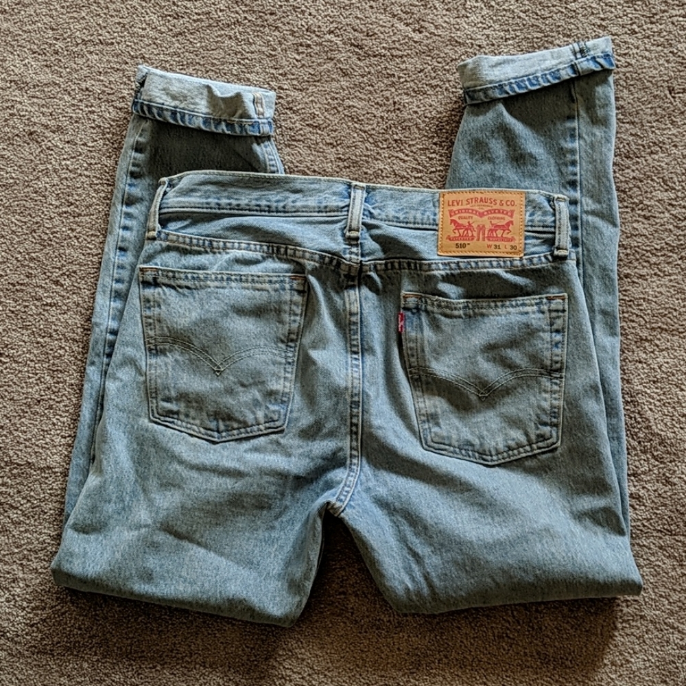 Levi's 510 denim jeans